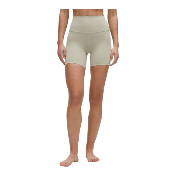Lululemon Align High-Rise Short 6" Fog Green Size 10 NWT - Picture 1 of 6
